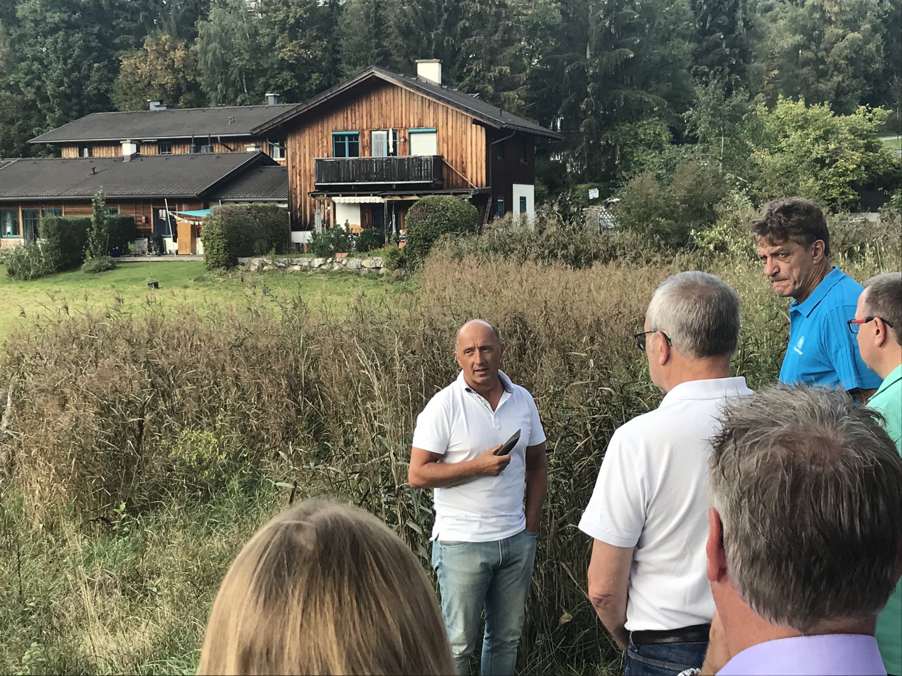 Gespräche im Freien